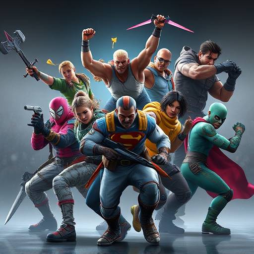 Diverse character representation in a game